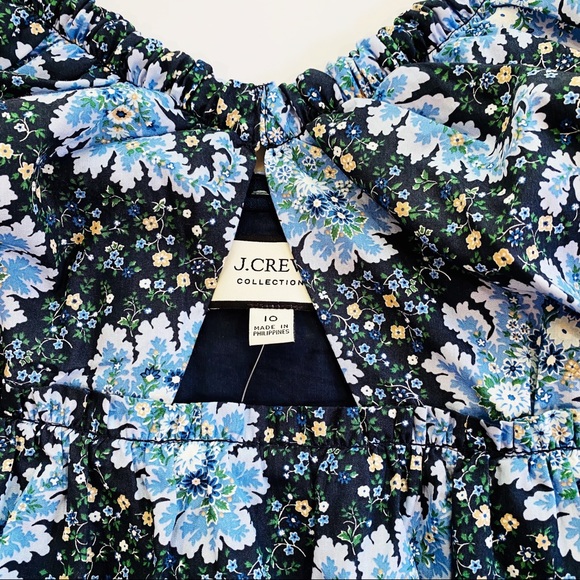 J. Crew Collection Halter Cutout Dress In Ratti Pacific Paisley - Picture 12 of 15